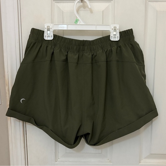 BOGO!! Zyia Women’s Active Wear Shorts in Olive Green - Picture 6 of 8